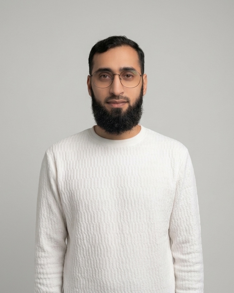Asad Ali Aslam, portrait