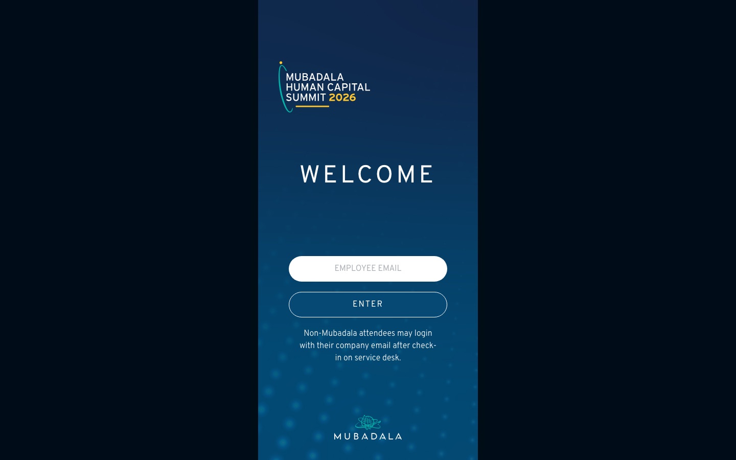 Mubadala Human Capital Summit 2026: an event platform, not a brochure